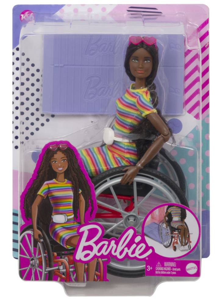 Papusa Barbie Fashionista Wheelchair (GRB94)
