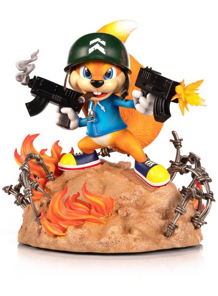 Figurina First4Figures Conker (Soldier Conker) Resin 33cm