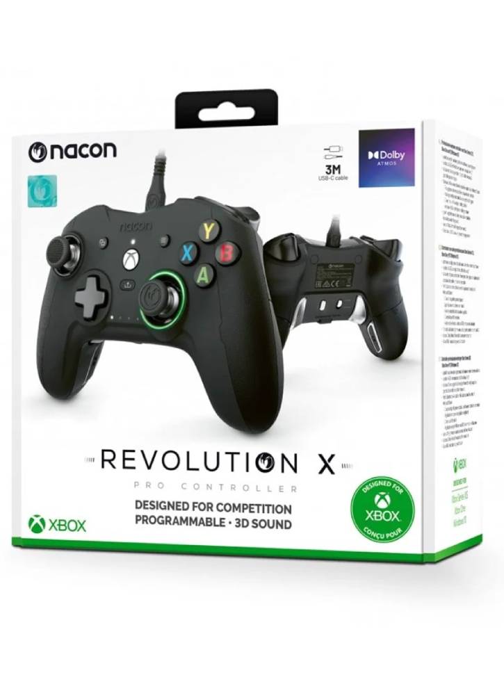 Controller Nacon Revolution X Pro Wired Black - Xbox One