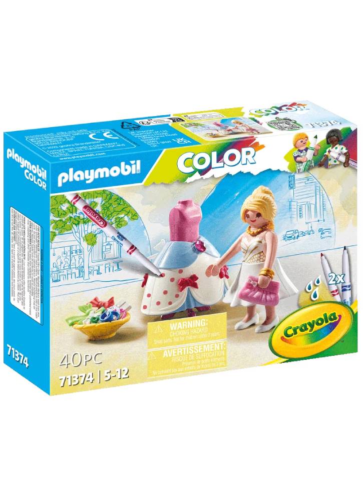 Playmobil Color Fashion Show Designer (71374)