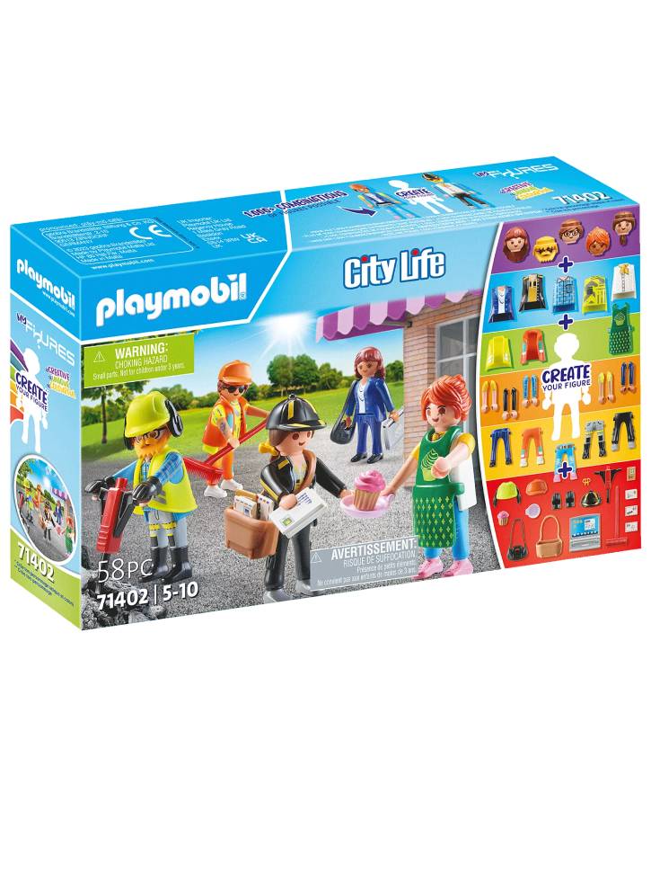 Figurine Playmobil My Figures Life in the City (71402)