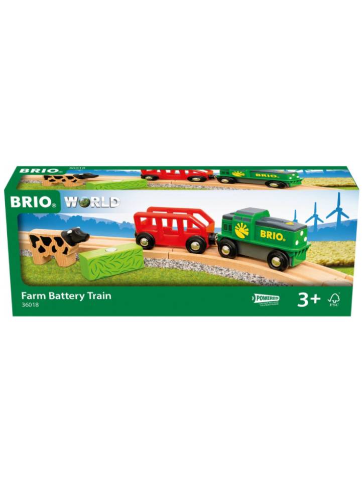 BRIO Farm Battery Train (3618)