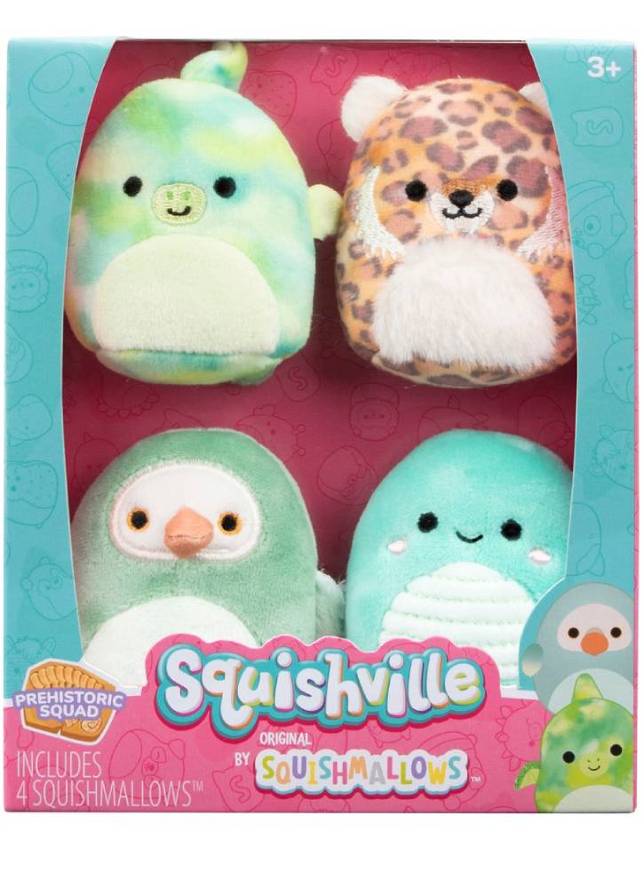 Set Plus Squishville S6 Fall 23 Prehistoric Squad 5cm