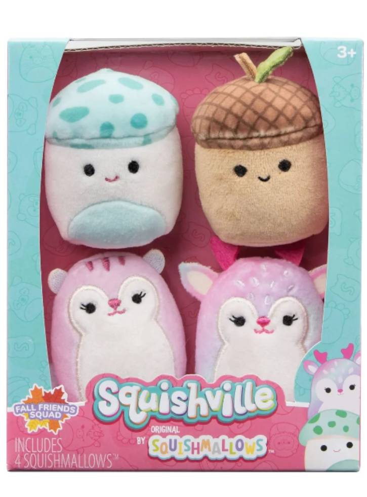 Set Plus Squishville S6 Fall 23 Fall Friends Squad 5cm