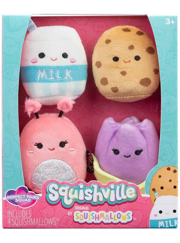 Set Plus Squishville S6 Fall 23 Perfect Pairs Squad 5cm