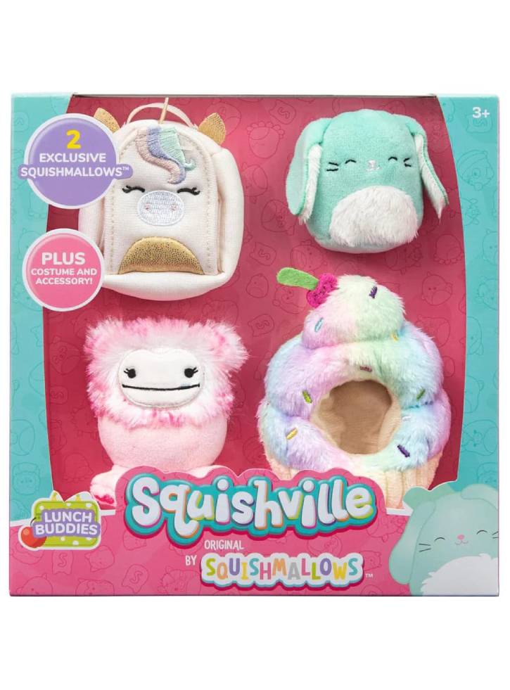 Set Plus Squishville Accessory Lunch Buddies 5cm (2320057)