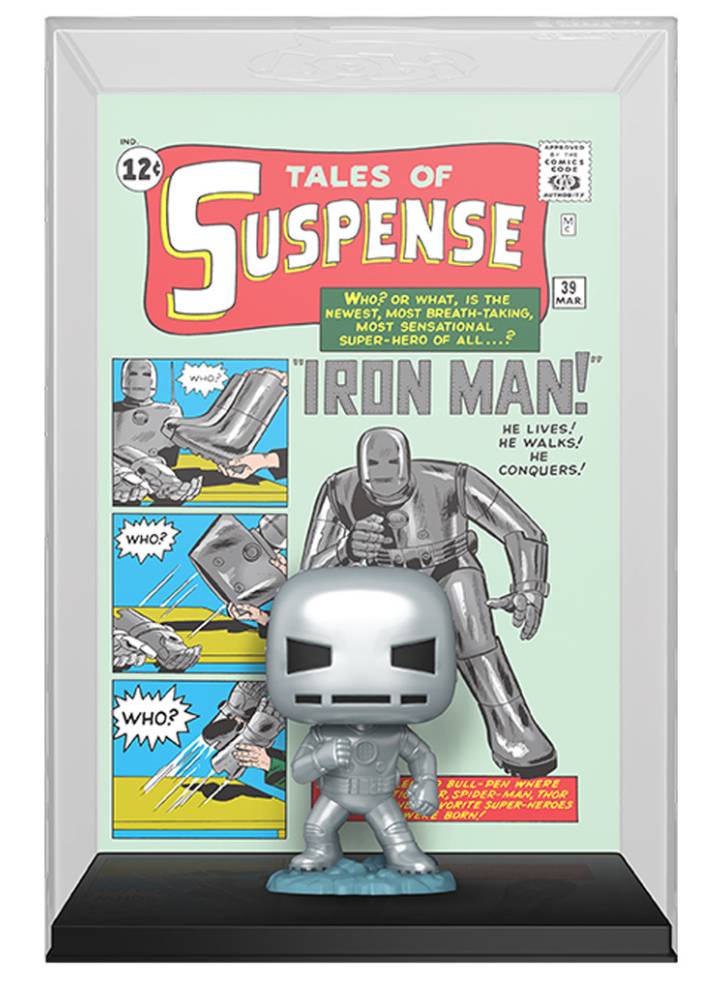 Figurina Funko Pop Comic Covers Marvel Tales of Suspense Iron Man #34 9cm