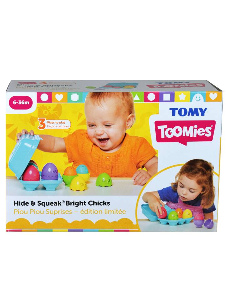 Tomy Toomies Hide Squeak Bright Chicks (1000-73081)