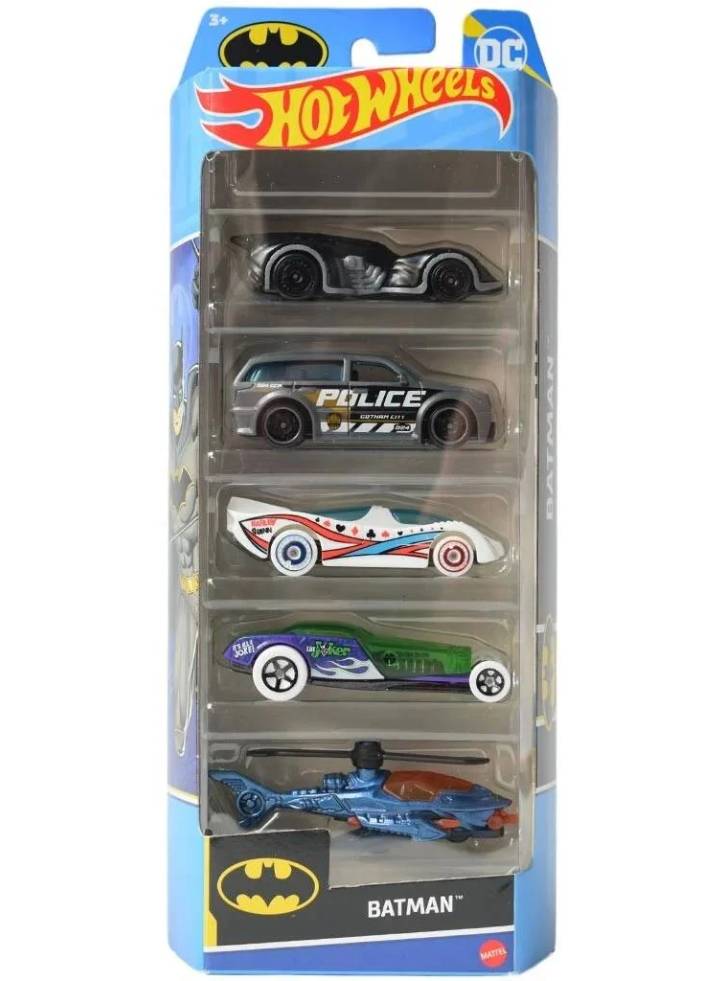 Set Hot Wheels DC Batman (HTV44)