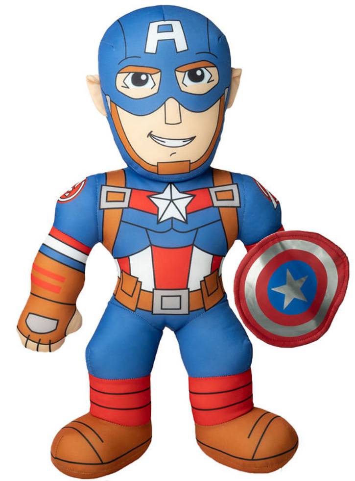 Plus Disney Marvel Soft & Sound Captain America 20cm (I-MAR-9349-4-FO)