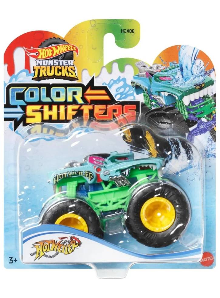 Hot Wheels Monster Trucks Color Shifters Hot Weiler (HMH36)