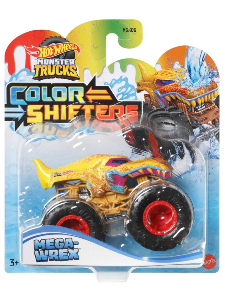 Hot Wheels Monster Trucks Color Shifters Mega-Wrex (HNW04)