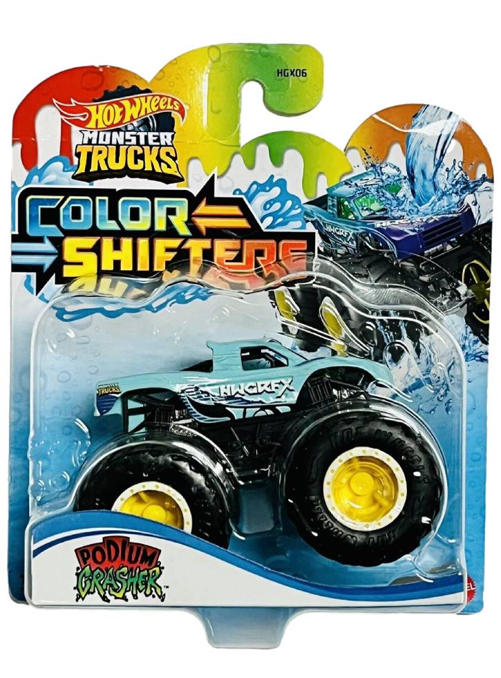 Hot Wheels Monster Trucks Color Shifters Podium Grasher (HGX08)