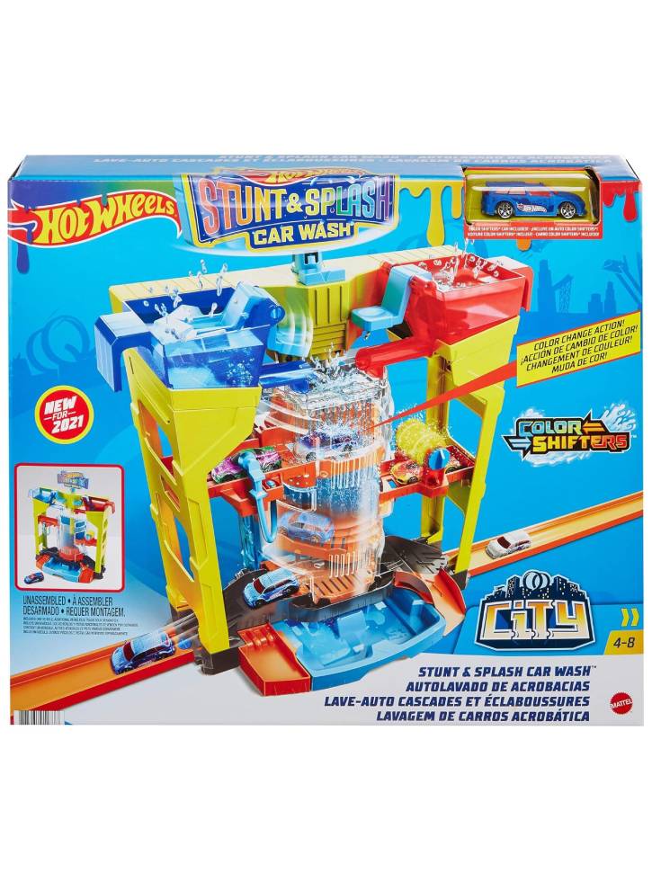 Hot Wheels Stunt Splash Car Wash (GRW37)
