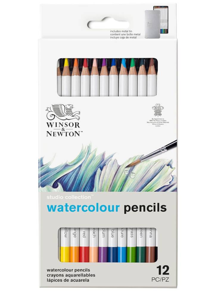 Winsor & Newton Precision Pencil Coloured (12 pcs) (837245)