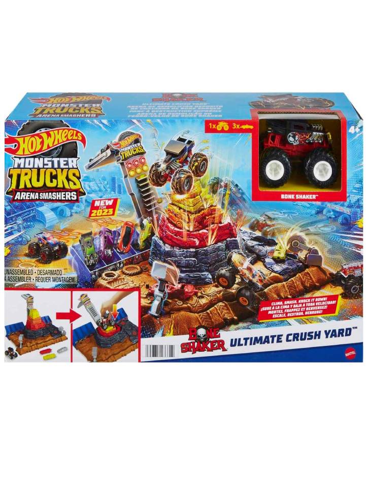 Hot Wheels Monster Trucks Arena Smashers Bone Shaker (HNB96)
