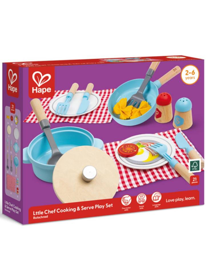 Set Hape Cook & Serve (87-3208)