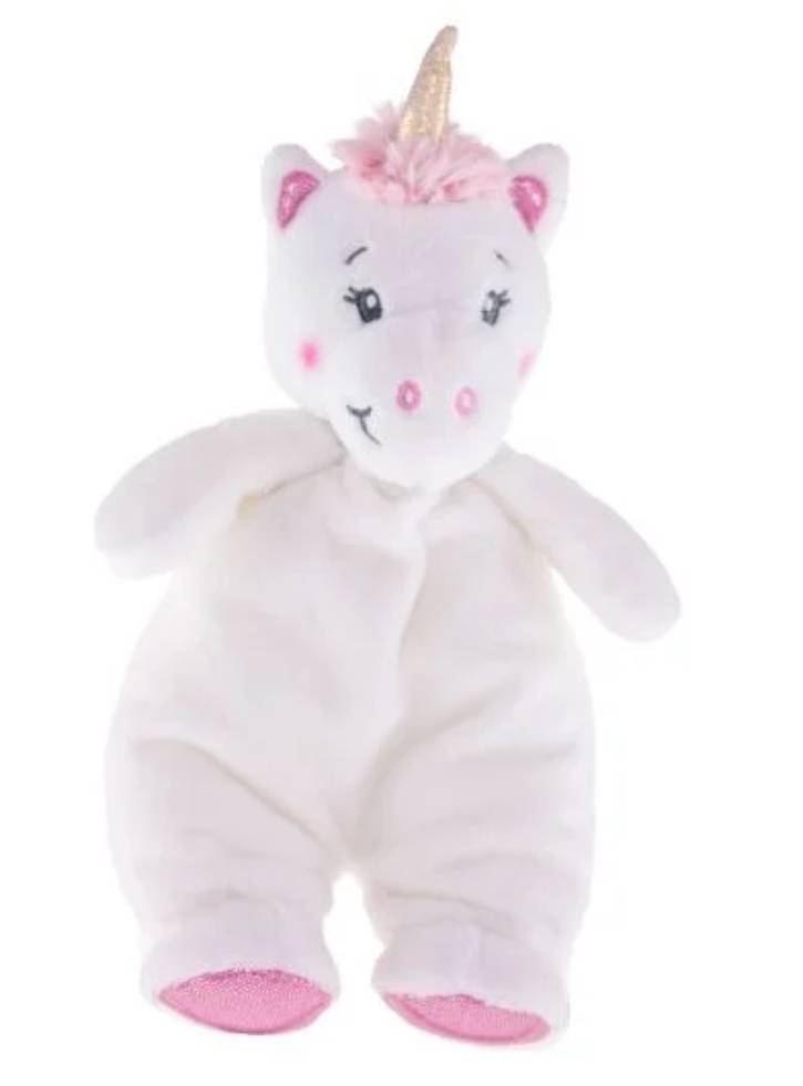 Plus Tinka Baby Teddy Bear Unicorn Rattle 20cm (9-900131)