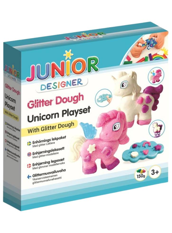 Set JDE Glitter Dough Unicorn (506099)