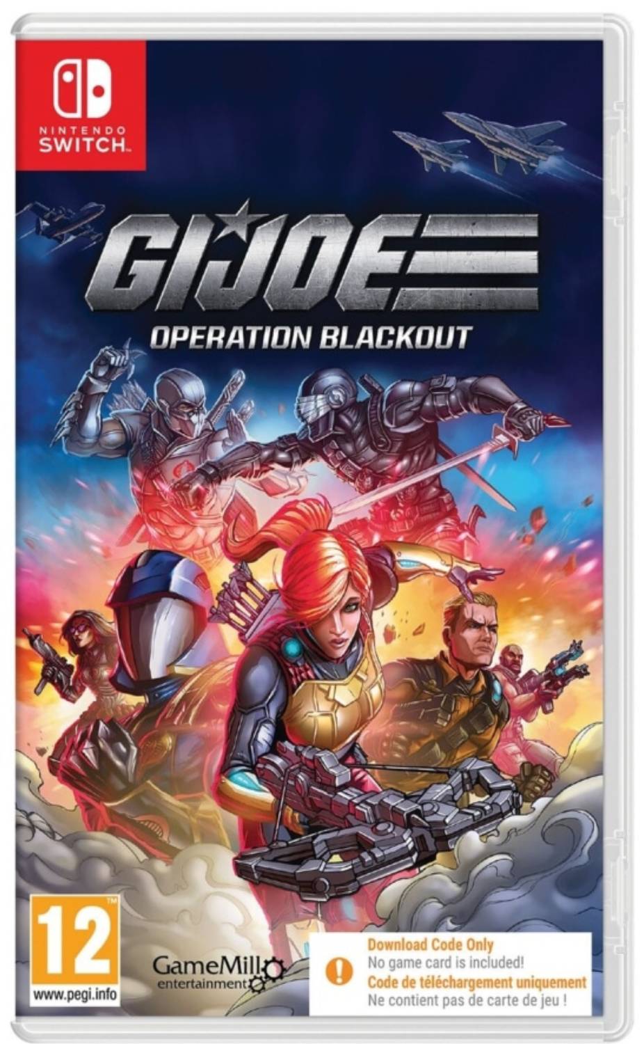 GI Joe Operation Blackout (Code in a Box) - Nintendo Switch