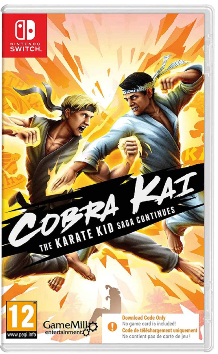 Cobra Kai The Karate Kid Saga Continues (Code in a Box) - Nintendo Switch