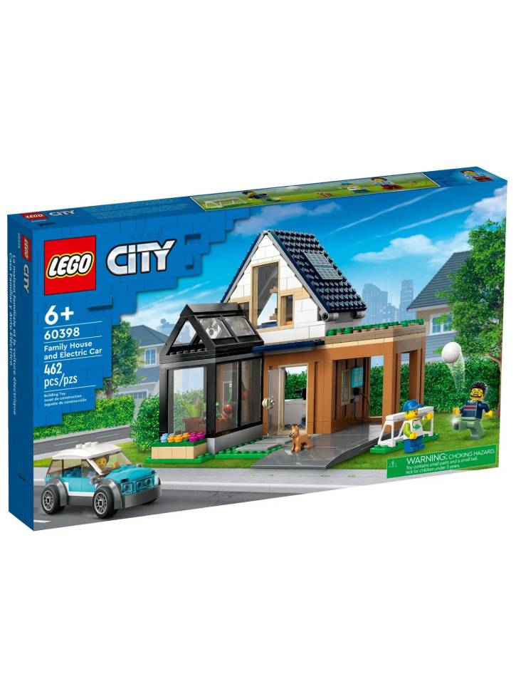 LEGO City Family House and Electric Car (60398)