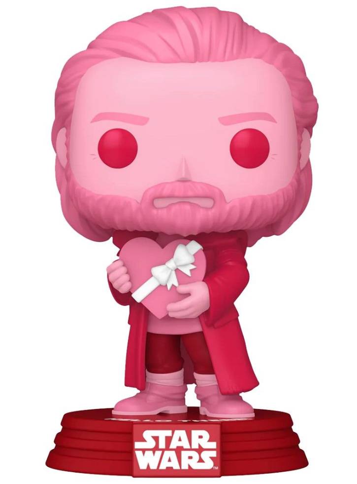 Figurina Funko Pop Star Wars Valentines S4 Obi-Wan Kenobi 9cm