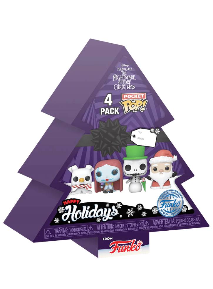 Breloc Funko Pocket Pop The Nightmare Before Christmas Tree Holiday Box