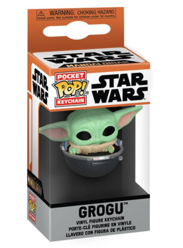 Breloc Funko Pocket Pop Star Wars The Mandalorian Grogu