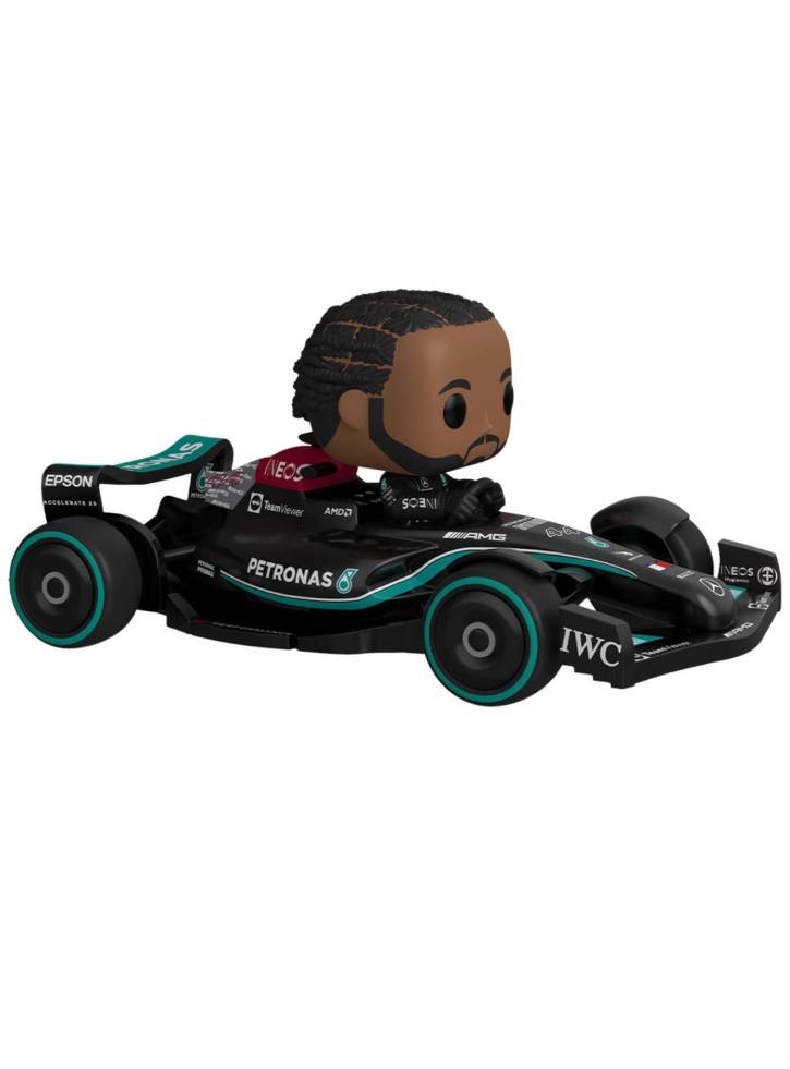 Figurina Funko Pop Rides Super Deluxe Formula 1 Mercedes AMG Petronas Lewis Hamilton #308 15cm