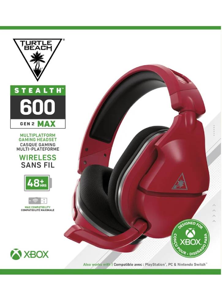 Turtle Beach Stealth 600 Gen2 MAX Midnight Red - Xbox One/Xbox Series X