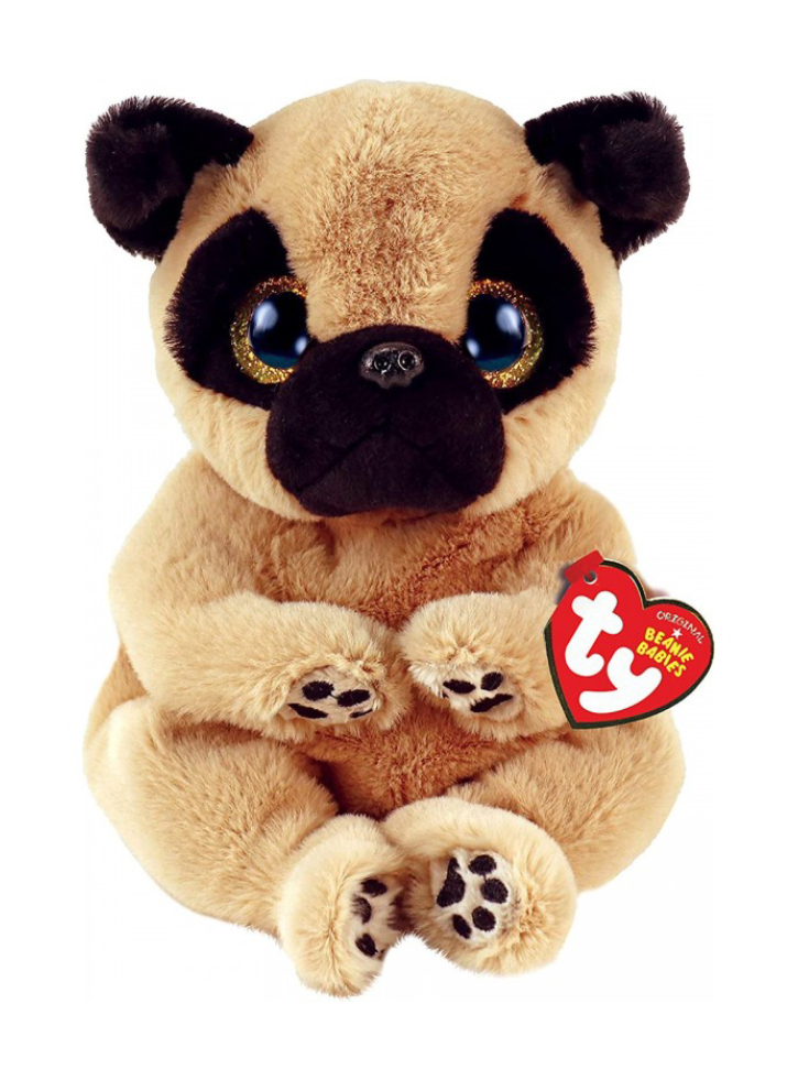 Plus TY Beanie Bellies Izzy the Tan Dog 15cm (TY40543)