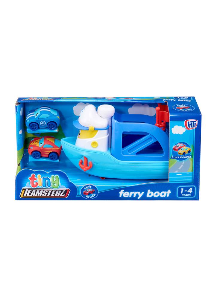 Tiny Teamsterz Ferry Boat & 2 Cars (1417444)