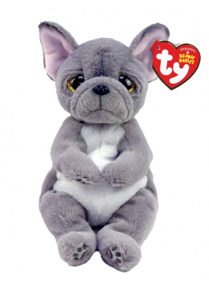 Plus TY Beanie Bellies Wilfred The Grey Dog 15cm (TY40596)