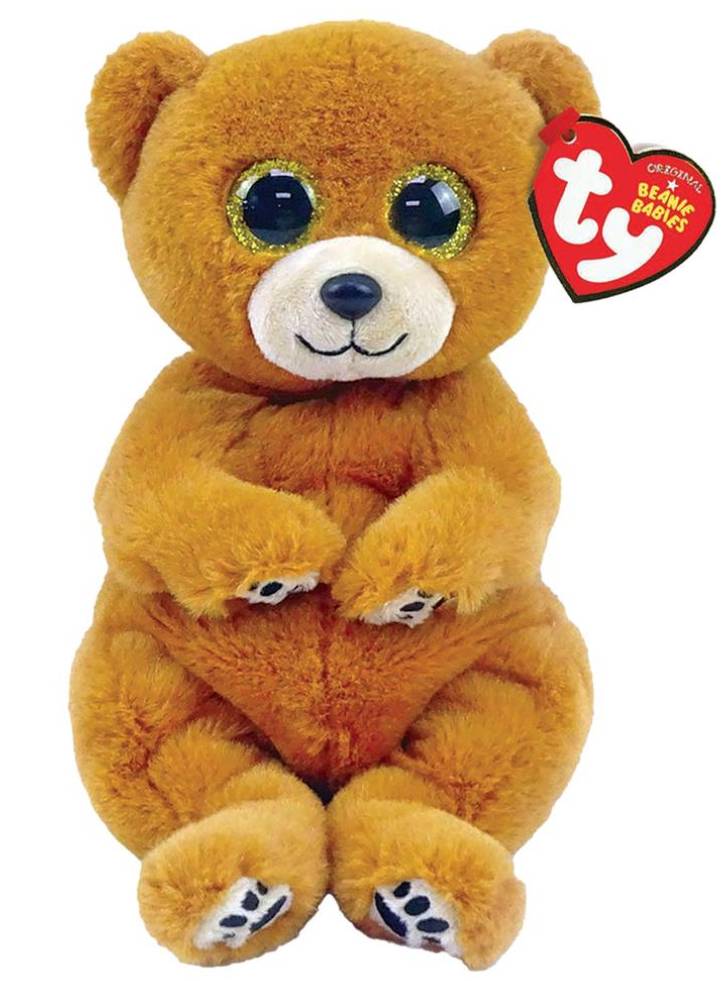 Plus TY Beanie Bellies Duncan the Brown Bear 15cm (TY40549)