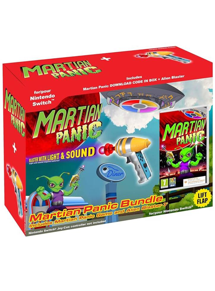 Kit Blaster Gun & Martian Panic Bundle - Nintendo Switch