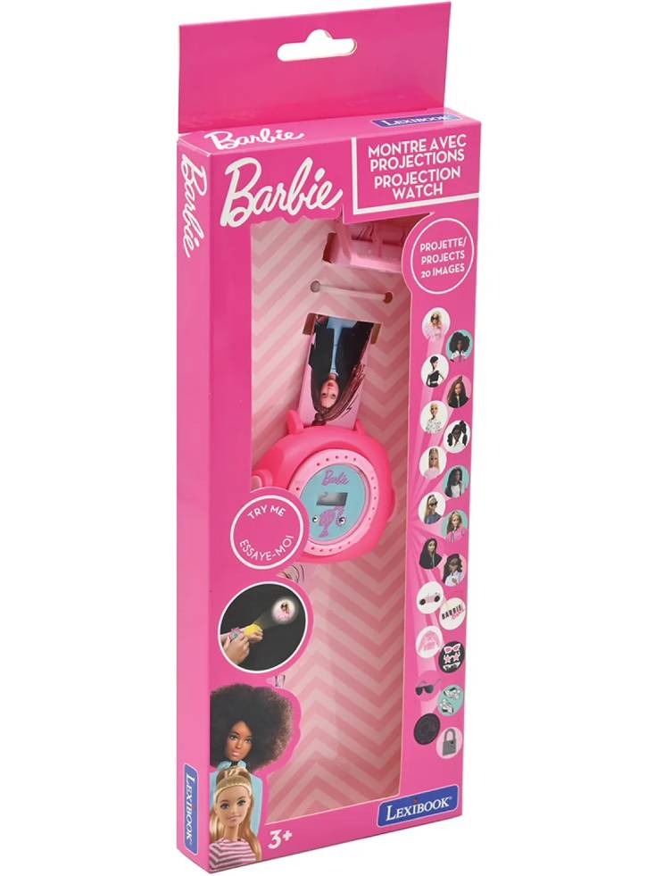 Ceas Lexibook Barbie Digital Projection (DMW050BB)