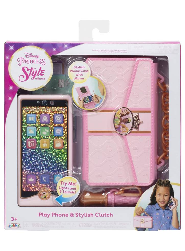 Disney Princess Style Collection Play Phone & Stylish Clutch (221314)