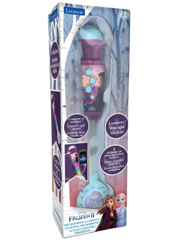Microfon Lexibook Disney Frozen Trendy Lighting (MIC90FZ)