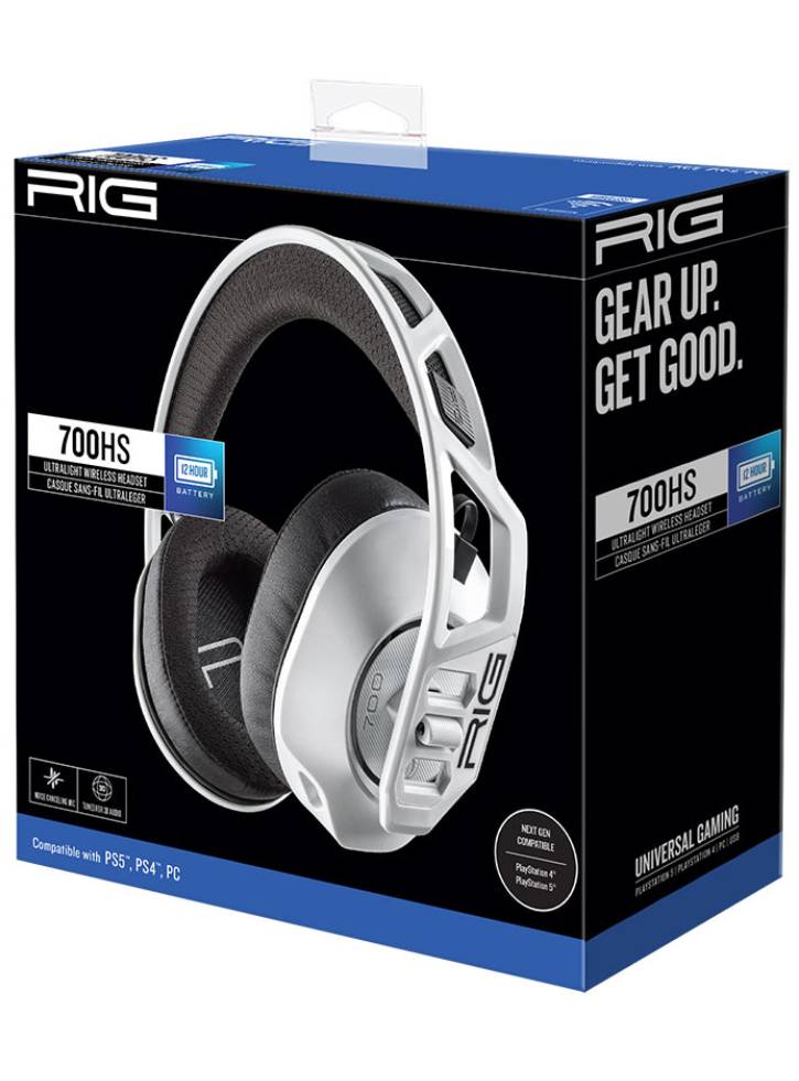 Casti RIG 700 Hs White - Playstation 5