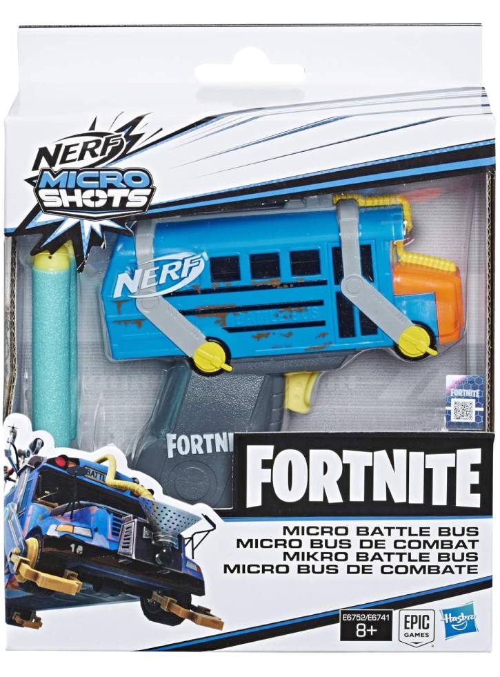 Arma Nerf Microshots Fortnite Micro Battle Bus (E6752EU40)