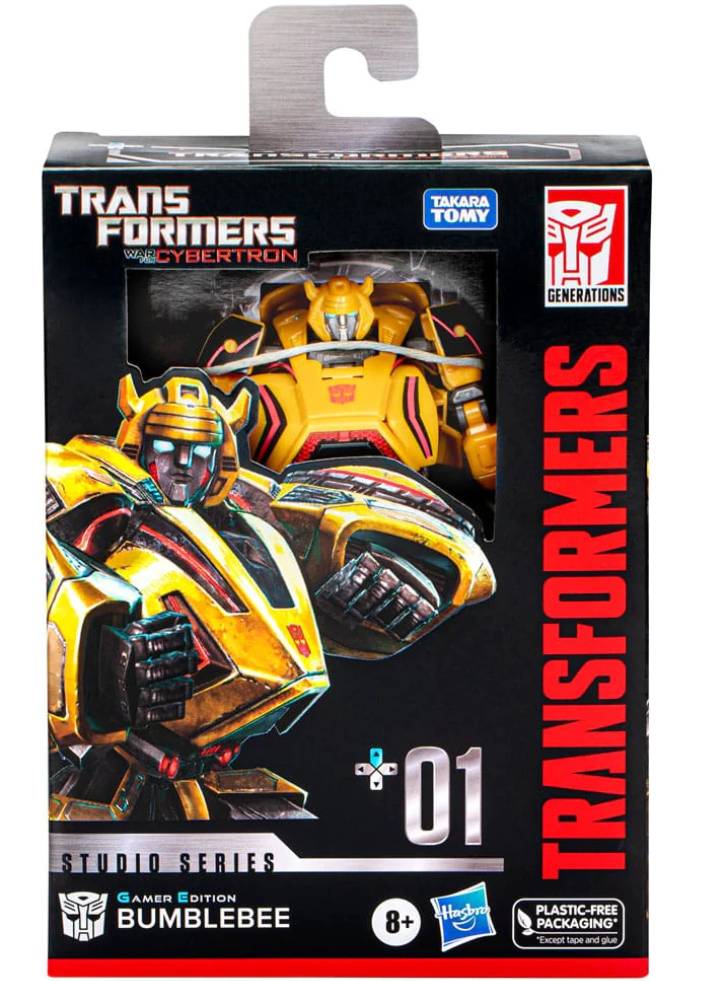 Fans Transformers War for Cybertron (Game Edition) Bumblebee Deluxe Class 11cm (F7235)