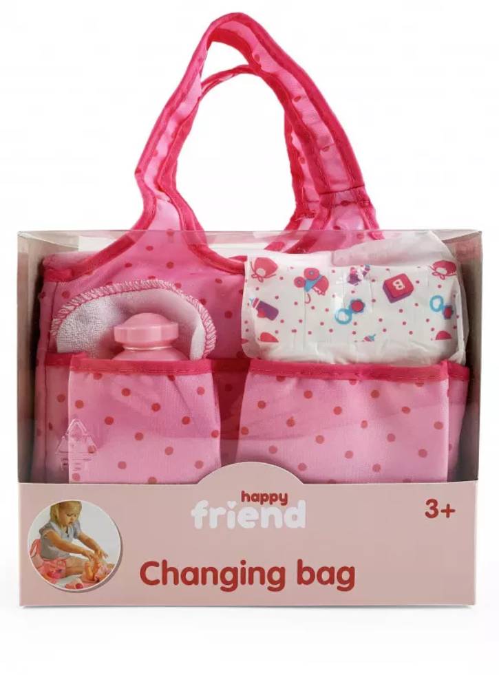 Set Happy Friend Diaper Bag & Doll Care (504309)