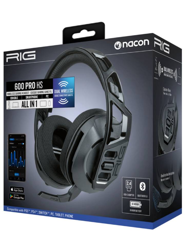 Casti RIG 600 Pro HS Black - Playstation 5
