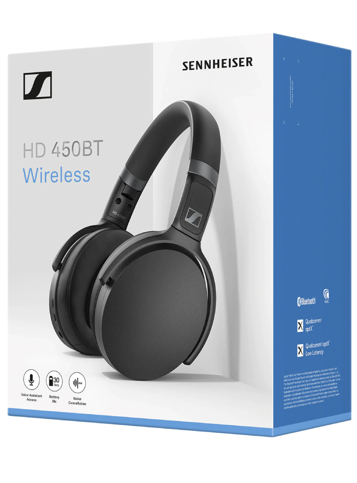 Casti Sennheiser HD 450 Bluetooth Black