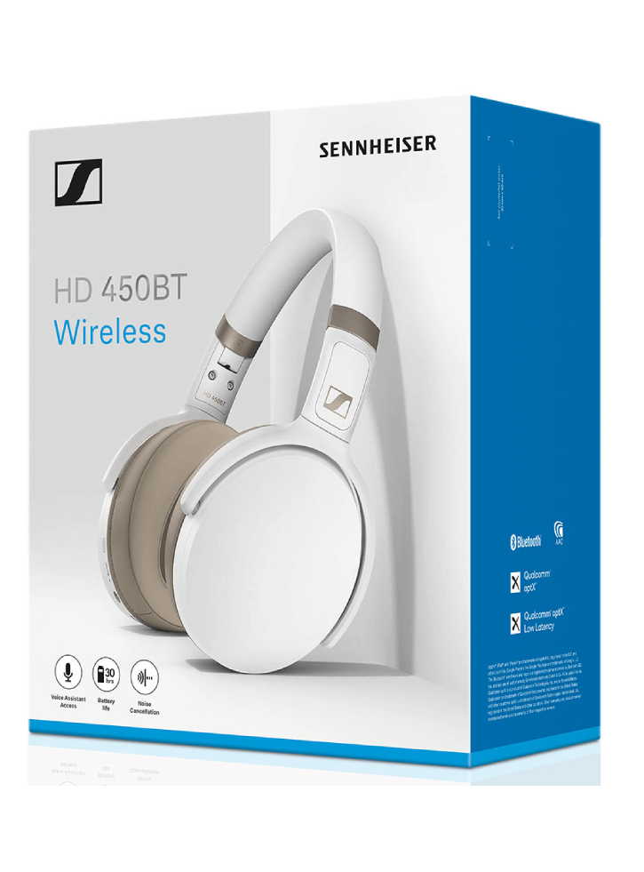 Casti Sennheiser HD 450 Bluetooth White