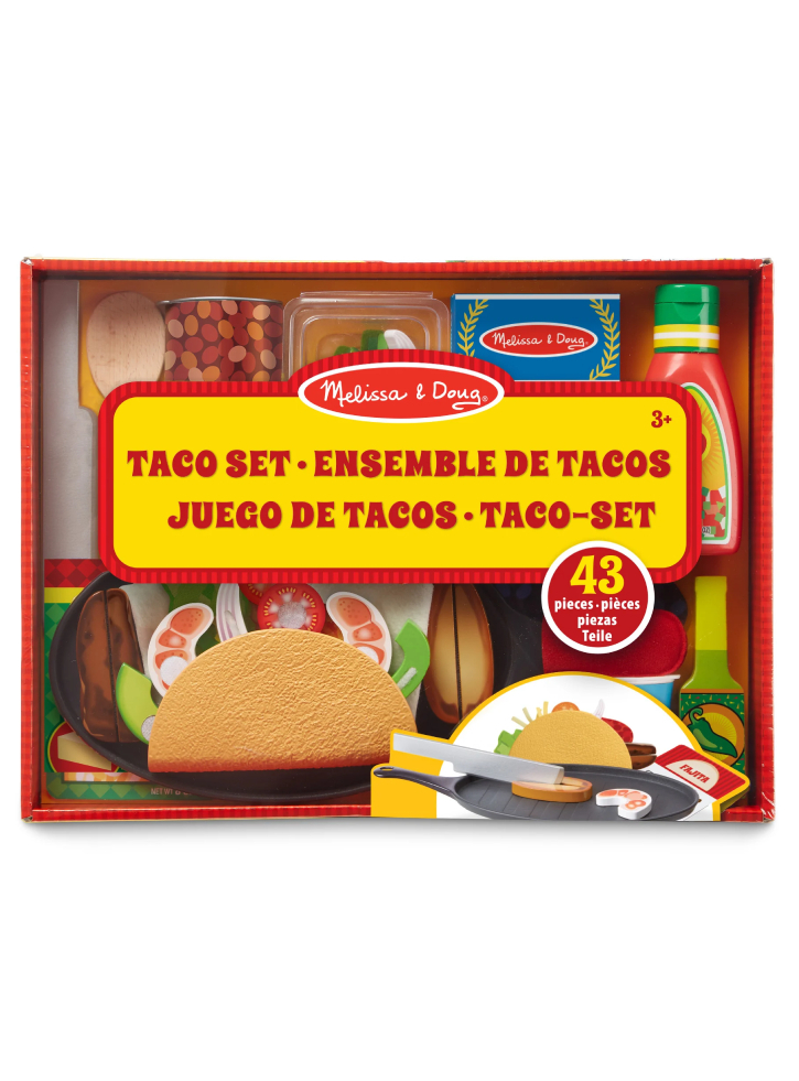 Set Melissa & Doug Fill & Fold Taco & Tortilla (19370)