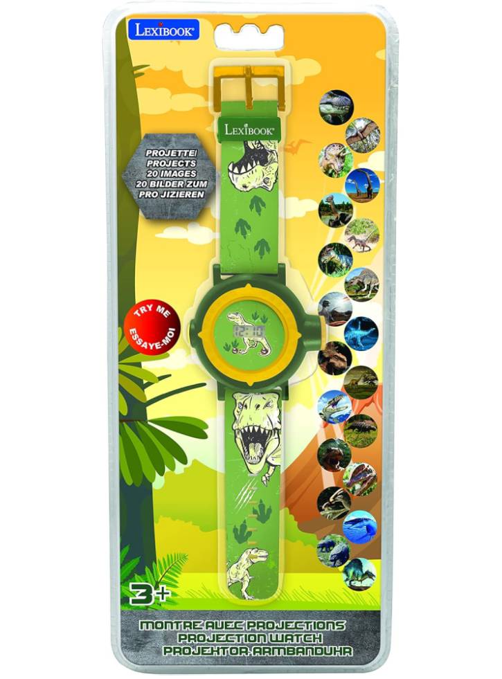 Lexibook Dinosaur Digital Projection Watch (DMW050DINO)