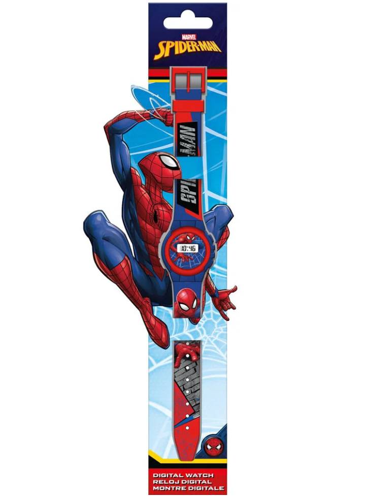 Euromic Digital Wrist Watch Spider-Man (0878311-SPD4972)