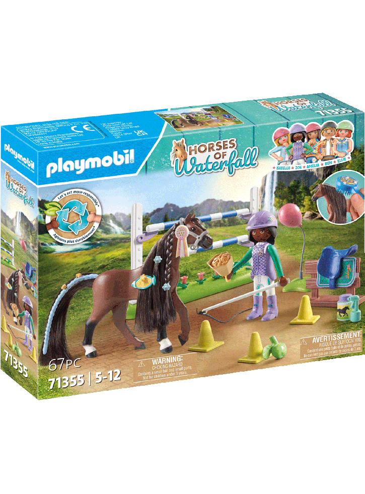 Playmobil Jumping Arena with Zoe and Blaze (71355)
